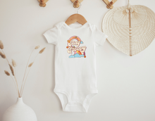 Load image into Gallery viewer, Stay Groovy Rainbow Bodysuit