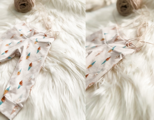Boho Vintage Ice Cream Yoga Pants
