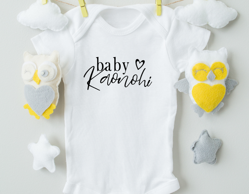 Custom Family Name Bodysuit