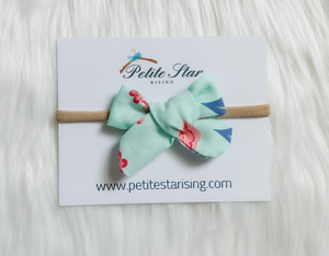 Nylon Baby headband with bow
