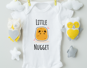 Little Nugget Cotton Baby Bodysuit