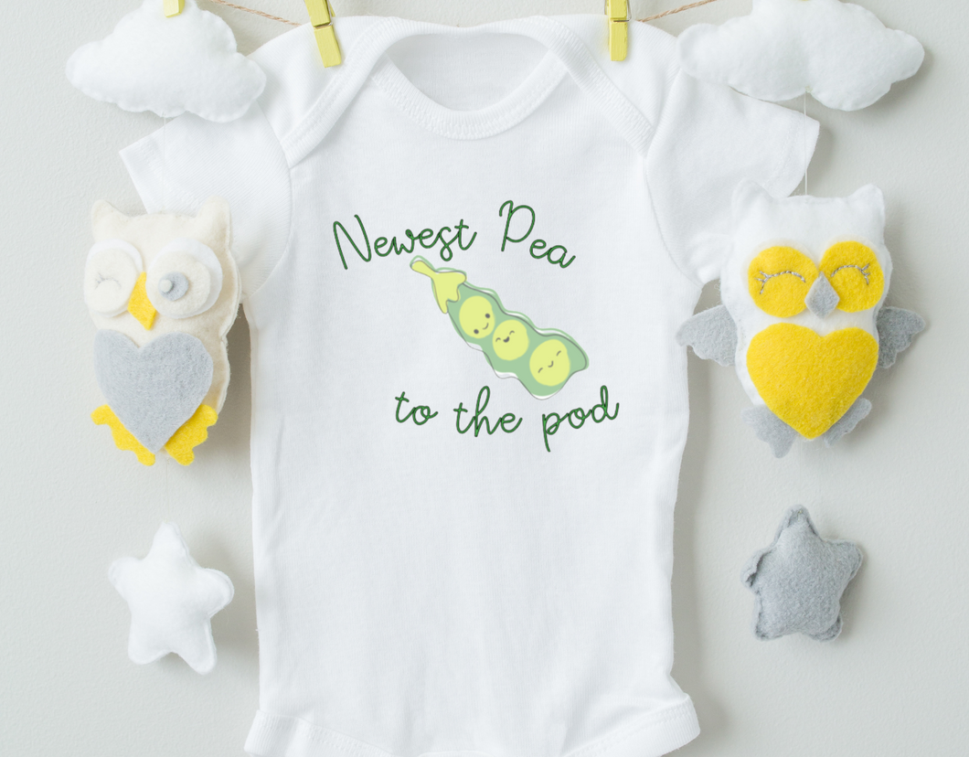 Newest Pea To The Pod Bodysuit