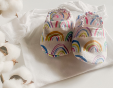 Load image into Gallery viewer, Boho Rainbow Elastic Baby Shoe