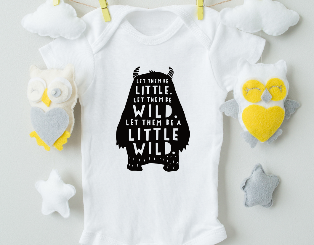 Little Wild Bodysuit/Cotton Baby Bodysuit